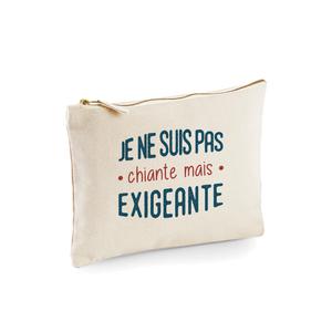 Trousse Je Ne Suis Pas Chiante - Naturel - Taille TU