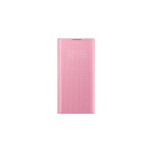 Samsung - Etui Avec Coque Arrière Intégrée LED View Cover - Couleur : Rose - Modèle : Galaxy Note 10
