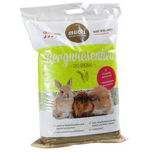 Foin Mucki, Lot 3 x 1,6 kg - Pour rongeurs