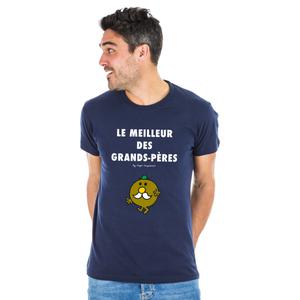 T-shirt Homme - Le Meilleur Des Grands-pères 2 - Navy - Taille S