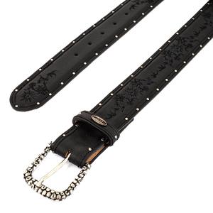 Mexicana - 90 - Ceinture en cuir Ultime Black - Noir