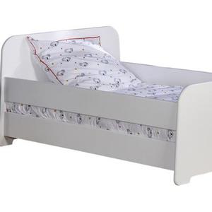 Barrière de lit 140 cm bois massif blanc
