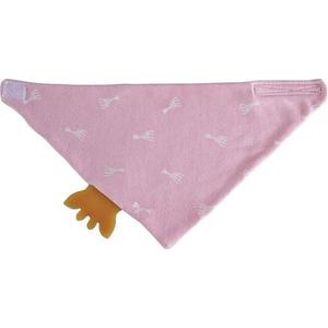 Doudou Bavoir Bandana Rose à mordiller Bio Sophie la Girafe - Jouet B