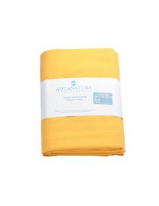 Housse de couette - coton bio - jaune 260x240