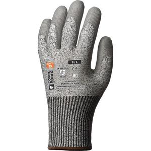 Gants anti-coupure EUROCUT P500 paume enduite PU gris Taille 9