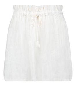 Maison Saint Julien - Femme - S - Jupe courte Alexandrie Off White - Blanc