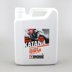 Huile moteur 4T 10W40 Ipone Katana Off Road 100% synthèse 4L