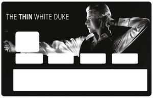 Sticker pour carte bancaire, DAVID BOWIE, The Thin white duke