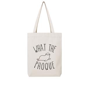 Totebag What The Phoque - Naturel - Taille TU