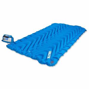 Matelas gonflable DOUBLE V - bleu