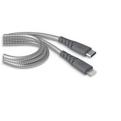 Force Power - Câble Renforcé USB-C - 1.2m - Couleur : Gris
