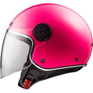 LS2 OF558 Sphere Lux Casque Jet, rose, taille S