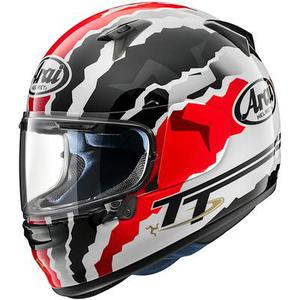 Arai Profile-V Doohan TT Casque, noir-blanc-rouge, taille XS