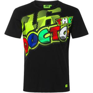VR46 The Doctor 46 T-shirt, noir-multicolore, taille M