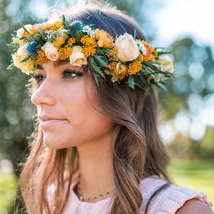 Couronne de Fleurs Trendy Mariage - Le Jardin des Fleurs