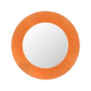 ALL SAINTS-Miroir lumineux LED Salle de Bain Ø78cm Orange