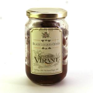 Olives de table lucques noires – château virant