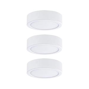 PUKK-Set de 3 spots LED rond Ø 6.5cm Blanc