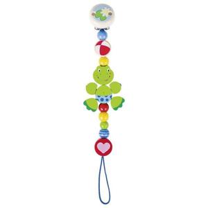 Attache Sucette en bois Grenouille Heimess - Accessoire Bébé Bio