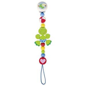 Attache Sucette en bois Grenouille Heimess - Accessoire Bébé Bio