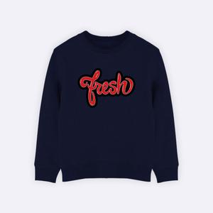 Sweat Enfant Fresh Graff - Navy - Taille 12 ans