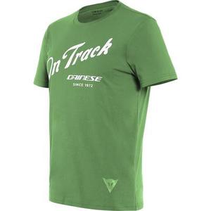 Dainese Paddock Track T-Shirt, blanc-vert, taille L
