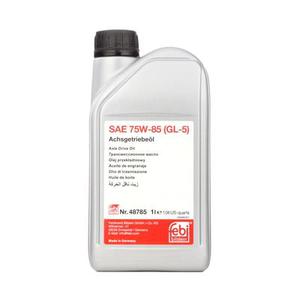 FEBI BILSTEIN Huile pour engrenage d'essieux VW,AUDI,MERCEDES-BENZ 48785 SAE75W85,G052145,G052145A1 G052145S2,G052190A2,G055190A2,0SAE75W85,SAE75W85