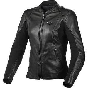 Macna Tequilla Veste en cuir de moto dames, noir, taille 38 pour Femmes