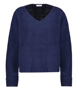 American Vintage - Homme - S - Pull East Navy Chiné - Bleu