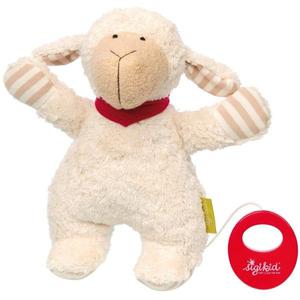 Doudou Peluche Musicale Sigikid Mouton Green 22cm - Peluche musicale