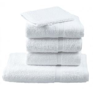 Drap de bain professionnel hébergement foyer blanc 100% coton esthéticienne médical coiffeur infirmier