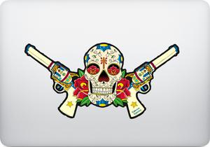 Sticker pour Macbook ou PC, Catarina Calavera, L. 22 cm