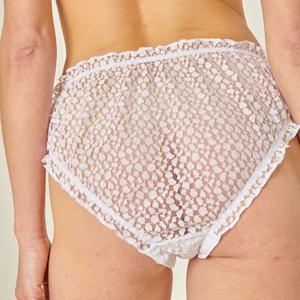 Bloomer Dentelle - Blanc