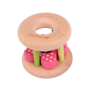 Hochet EverEarth Rond de Fleurs - Jouets bébés