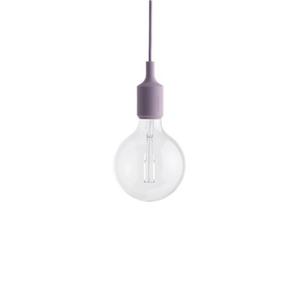 E27-Suspension avec ampoule LED Ø12,5cm Violet