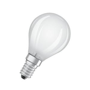 OSRAM-Ampoule LED dépolie sphérique E14 Ø4,5cm 2700K 5W = 40W 470 Lumens Dimmable