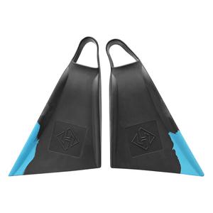 Palmes bodyboard AirHubb Cut - Graphite / Aqua