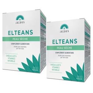 Elteans – 2x60 Capsules (entre 30 & 60 Jours) - Redonne Confort Et Souplesse À La Peau