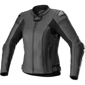Alpinestars Stella Missile V2 Veste en cuir pour dames de moto, noir, taille 42 pour Femmes