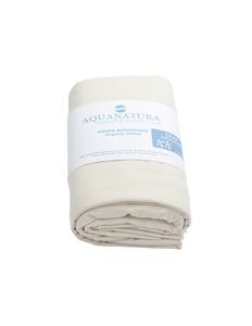 Drap housse coton bio Aquanatura - Couleur - coton naturel, Dimensions - 200x200