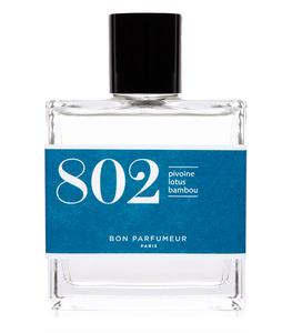 Bon Parfumeur - Eau de Parfum 802 Pivoine, Lotus et Bambou 100 ml - Bleu