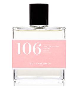Bon Parfumeur - Eau de Parfum 106 Rose damascena, Davana et Vanille 100 ml - Rose