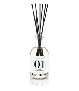 Bon Parfumeur - Diffuseur de parfum d’intérieur 01 Basilic, Feuilles de Figuier et Menthe 200 ml