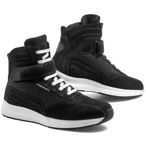 Stylmartin Audax chaussures de moto imperméables, noir-blanc, taille 41