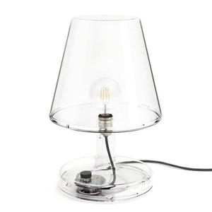 TRANS-PARENTS-Lampe à poser LED H51cm Transparent