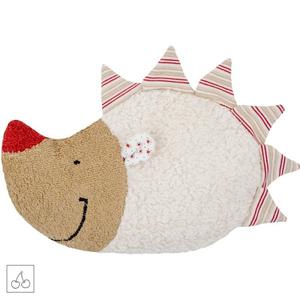 Doudou Bouillotte Sèche Noyau de Cerise Efie Hérisson Nature 28 cm C