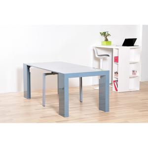 Table Console Extensible Laquée Blanc ou Gris