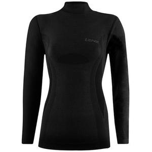 Lenz 6.0 Merino Turtle Neck Chemise Ladies Longsleeve, noir, taille XS pour Femmes