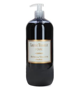 Astier de Villatte - Liquide Vaisselle Poivre Noir 1L - Blanc