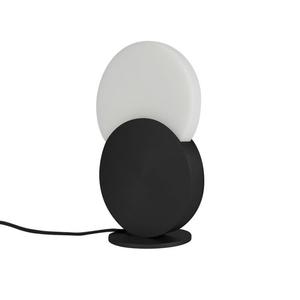 DUO-Lampe à poser LED Acier laitonné H31cm Noir